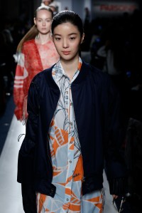 A look from the Parsons Class of 2017 BFA Fashion Show