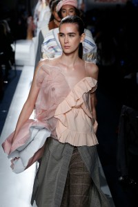 A look from the Parsons Class of 2017 BFA Fashion Show