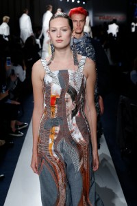 A look from the Parsons Class of 2017 BFA Fashion Show