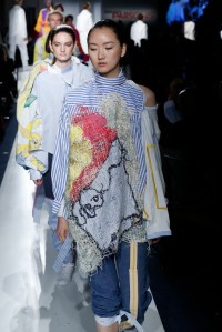 A look from the Parsons Class of 2017 BFA Fashion Show