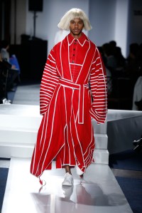 A look from the Parsons Class of 2017 BFA Fashion Show