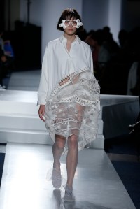 A look from the Parsons Class of 2017 BFA Fashion Show