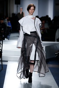 A look from the Parsons Class of 2017 BFA Fashion Show