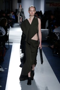 A look from the Parsons Class of 2017 BFA Fashion Show