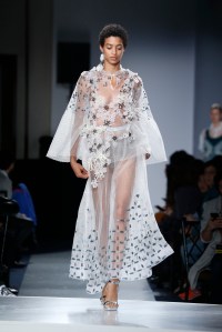 A look from the Parsons Class of 2017 BFA Fashion Show