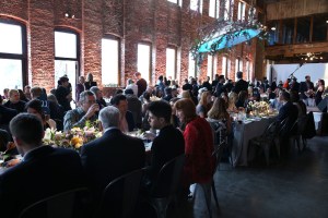 The atosphere at the 4th Annual Pioneer Works Village Fete. Annual Pioneer Works Village Fete, New York, USA - 30 Apr 2017