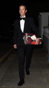 James Matthews at the ParaSnowBall fundraiser held at the Hurlingham Club London