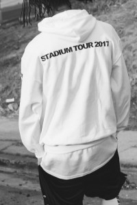 A look from Justin Bieber's ‘Purpose The Stadium Tour’ line.