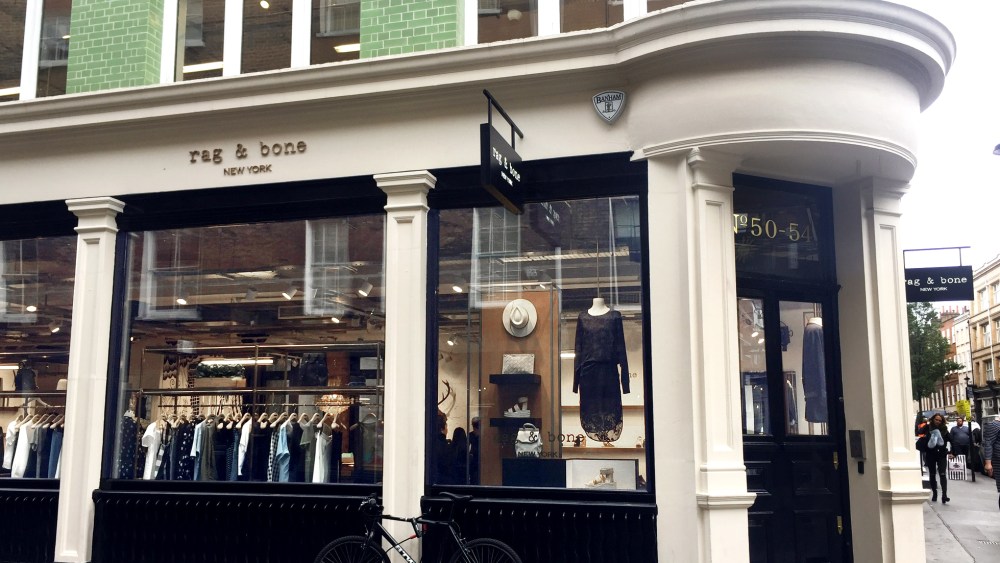 The Rag & Bone store in London