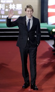 British Actor/cast Member Joe Alwyn Poses For Photograph During the Asian Premiere of the Movie 'Billy Lynn's Long Halftime Walk' in Taipei Taiwan 02 November 2016 Taiwan TaipeiTaiwan Cinema - Nov 2016British actor/cast member Joe Alwyn poses for photograph during the Asian premiere of the movie 'Billy Lynn's Long Halftime Walk' in Taipei, Taiwan, 02 November 2016.