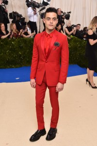 Rami MalekThe Costume Institute Benefit celebrating the opening of Rei Kawakubo/Comme des Garcons: Art of the In-Between, Arrivals, The Metropolitan Museum of Art, New York, USA - 01 May 2017