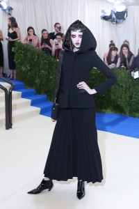 Grace HartzelThe Costume Institute Benefit celebrating the opening of Rei Kawakubo/Comme des Garcons: Art of the In-Between, Arrivals, The Metropolitan Museum of Art, New York, USA - 01 May 2017