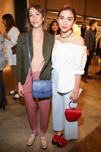 Gia Coppola and Rowan Blanchard NewbarK Theory Launch event, Los Angeles, USA - 04 May 2017