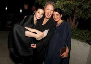 China Chow, Jeanne Yang and Jasmin Shokrian Roger Vivier event, Los Angeles, USA - 04 May 2017