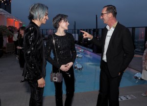 Zach Villa, Evan Rachel Wood and Bruno FrisoniRoger Vivier event, Los Angeles, USA - 04 May 2017