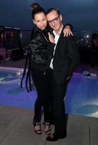 Minnie Driver and Bruno Frisoni Roger Vivier event, Los Angeles, USA - 04 May 2017