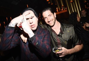 Marilyn Manson and Iddo Goldberg'Panthere de Cartier' watch launch, Inside, Los Angeles, USA - 05 May 2017