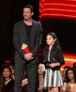 Hugh Jackman and Dafne KeenMTV Movie & TV Awards, Show, Los Angeles, USA - 07 May 2017