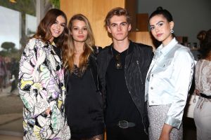 Kaia Gerber, Cayley King, Presley Gerber and Amelia Gray HamlinMarc Jacobs celebrates Daisy, Inside, Los Angeles, USA - 09 May 2017