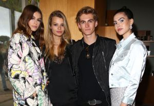 Kaia Gerber, Cayley King, Presley Gerber and Amelia Gray HamlinMarc Jacobs celebrates Daisy, Inside, Los Angeles, USA - 09 May 2017