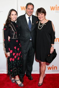 Laurie Sadove, Steve Sadove, Karin SadoveWay to Win 2017 Dinner, New York, USA - 09 May 2017