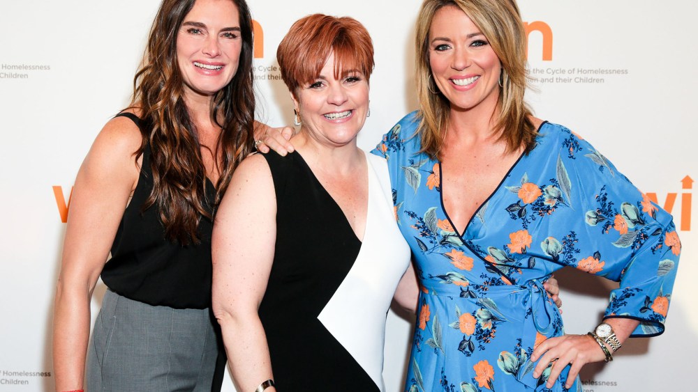Brooke Shields, Christine Quinn, Brooke BaldwinWay to Win 2017 Dinner, New York, USA - 09 May 2017