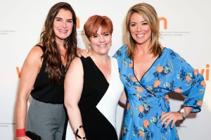 Brooke Shields, Christine Quinn, Brooke BaldwinWay to Win 2017 Dinner, New York, USA - 09 May 2017