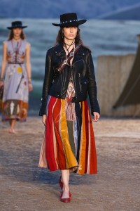 Model on the catwalkDior Cruise Collection 2018 show, Runway, Los Angeles, USA - 11 May 2017