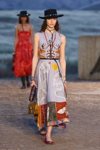 Model on the catwalkDior Cruise Collection 2018 show, Runway, Los Angeles, USA - 11 May 2017