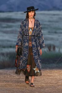Model on the catwalkDior Cruise Collection 2018 show, Runway, Los Angeles, USA - 11 May 2017