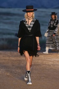 Model on the catwalkDior Cruise Collection 2018 show, Runway, Los Angeles, USA - 11 May 2017