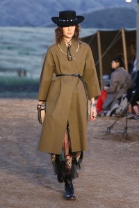 Model on the catwalkDior Cruise Collection 2018 show, Runway, Los Angeles, USA - 11 May 2017