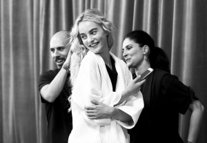 Model backstageDior Cruise Collection 2018 show, Backstage, Los Angeles, USA - 11 May 2017