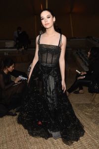 Amanda Steele in the front rowDior Cruise Collection 2018 show, Los Angeles, USA - 11 May 2017WEARING DIOR