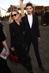 Brie Larson and Alex Greenwald in the front rowDior Cruise Collection 2018 show, Los Angeles, USA - 11 May 2017