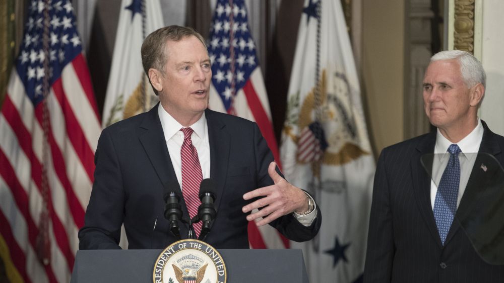 Robert Lighthizer mike pence white house