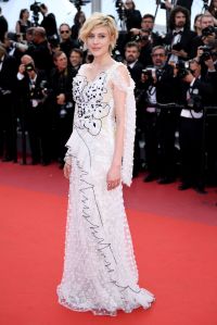 Greta Gerwig'The Meyerowitz Stories' premiere, 70th Cannes Film Festival, France - 21 May 2017WEARING RODARTE SAME OUTFIT AS CATWALK MODEL *5897169ak