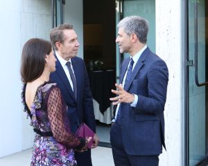 Catherine Ross, Jeff KoonsMarciano Art Foundation Opening Night, Los Angeles, USA - 20 May 2017