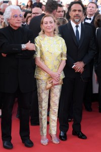 Miuccia Prada and Alejandro G. Inarritu'The Killing of a Sacred Deer' premiere, 70th Cannes Film Festival, France - 22 May 2017