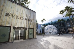 A BVLGARI store in the Design District in Miami.