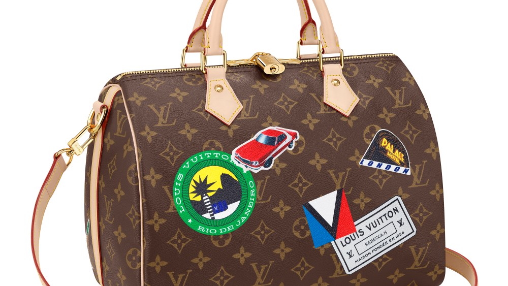 A customized Speedy from Louis Vuitton’s ‘My LV World Tour’ collection.
