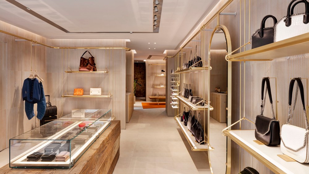 Stella McCartney's new Paris store and design concept.