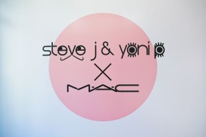 The atmosphere at the SteveJ & YoniP x MAC Cosmetics Collaboration Fall 2017 runway show.