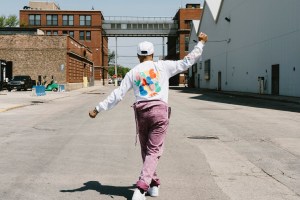 A look from Bennett's Pride Collection for Urban Outfitters.