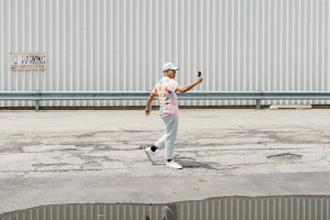 A look from Bennett's Pride Collection for Urban Outfitters.