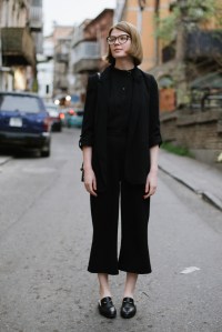 Street style at Tbilisi Fashion Week Fall 2017