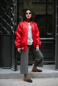 Street style at Tbilisi Fashion Week Fall 2017