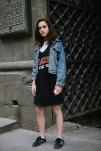 Street style at Tbilisi Fashion Week Fall 2017