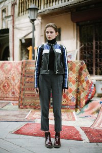 Street style at Tbilisi Fashion Week Fall 2017