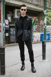 Street style at Tbilisi Fashion Week Fall 2017